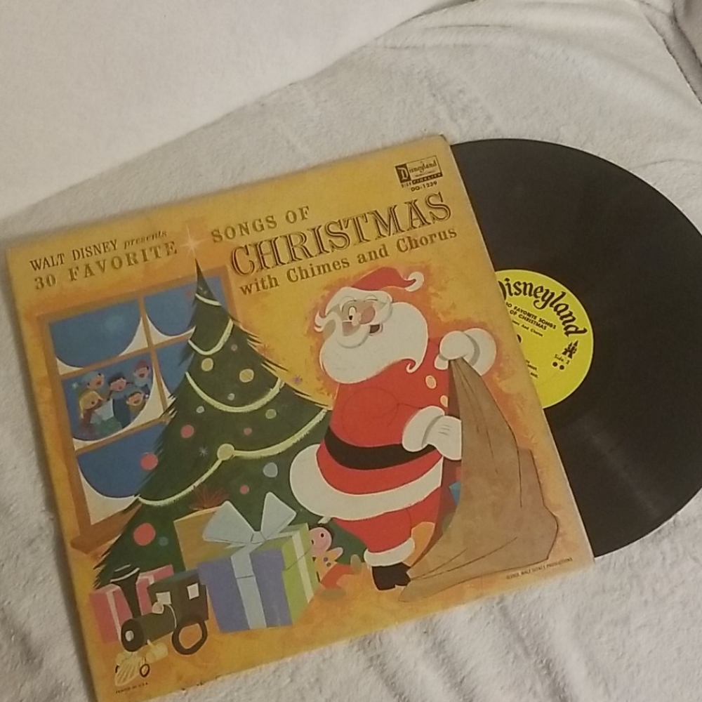 Vintage disney Christmas vynle